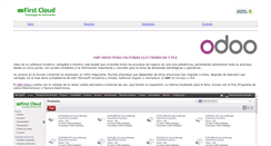 Desktop Screenshot of firstcloudperu.com